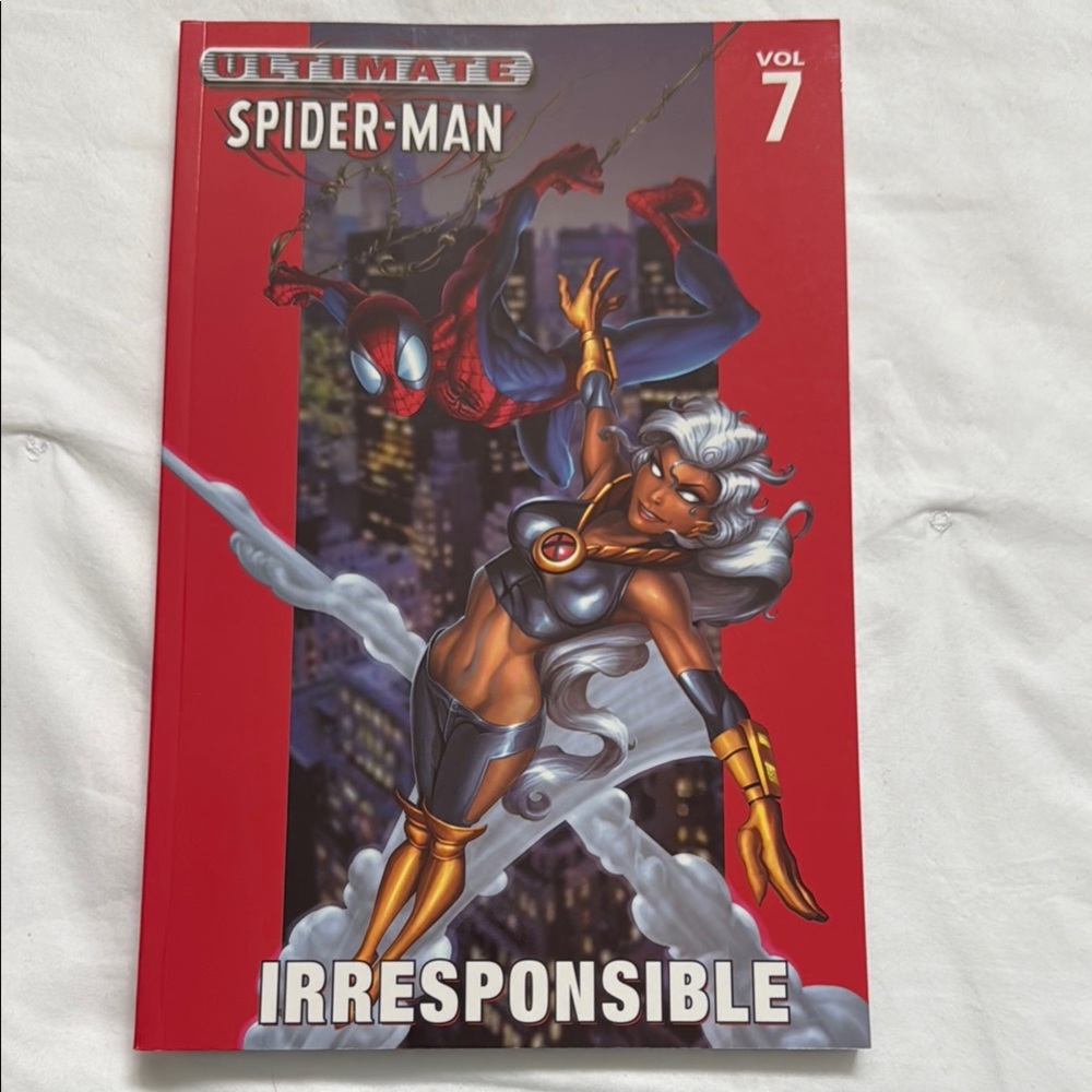 Marvel Ultimate Spider-Man Vol 7 Red Cover